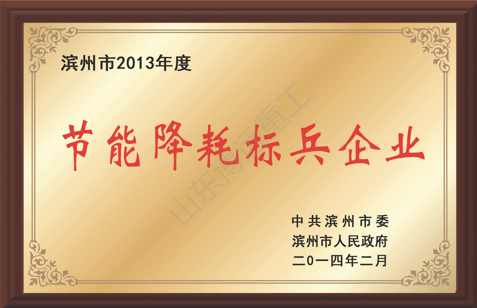 節能降耗標兵企業